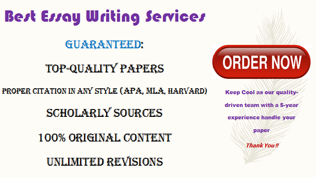 Deliver the best essay for your assigment