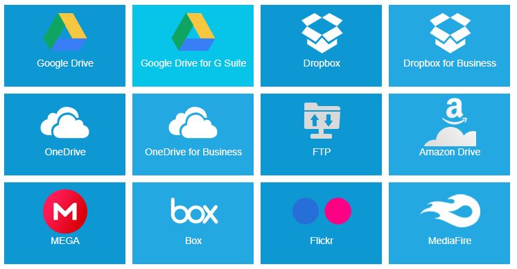 Move your files from one cloud storage to another