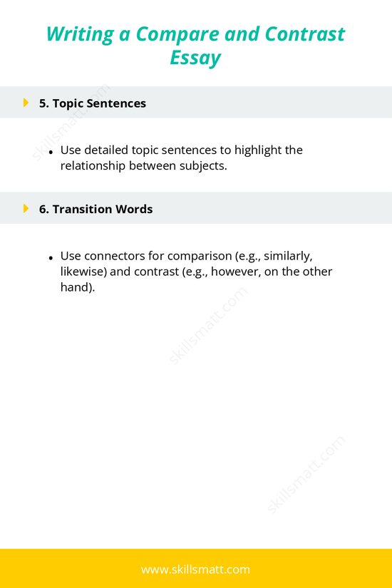 Learn how to effectively write a compare and contrast essay using the point-by-point method with this step-by-step guide, including tips and examples._Image 2