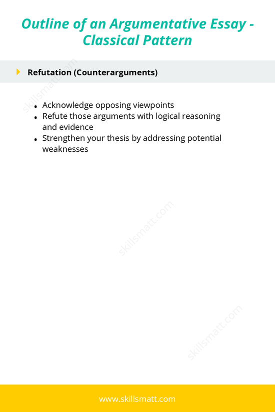 Use this classical argumentative essay outline to structure your ideas logically and persuasively. Ideal for academic writing success!_Image 2