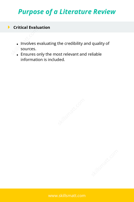 Learn how a literature review contributes to your research by synthesizing knowledge, identifying research gaps, and contextualizing your study._Image 2