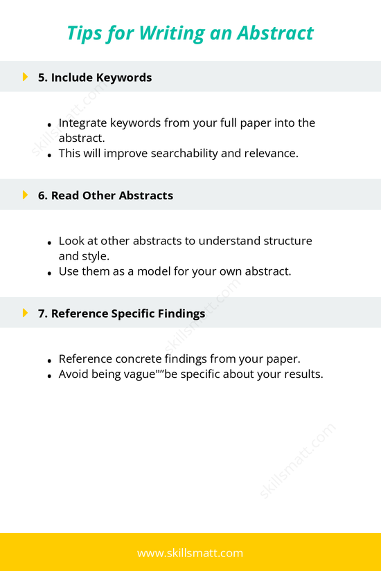 Effective tips for writing a clear and concise abstract for your research paper._Image 2