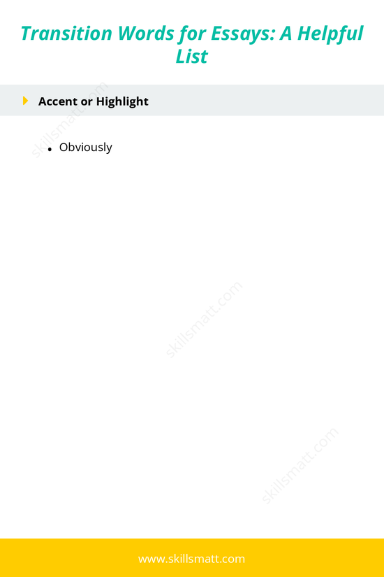 Helpful transition words for smooth essay writing._Image 2