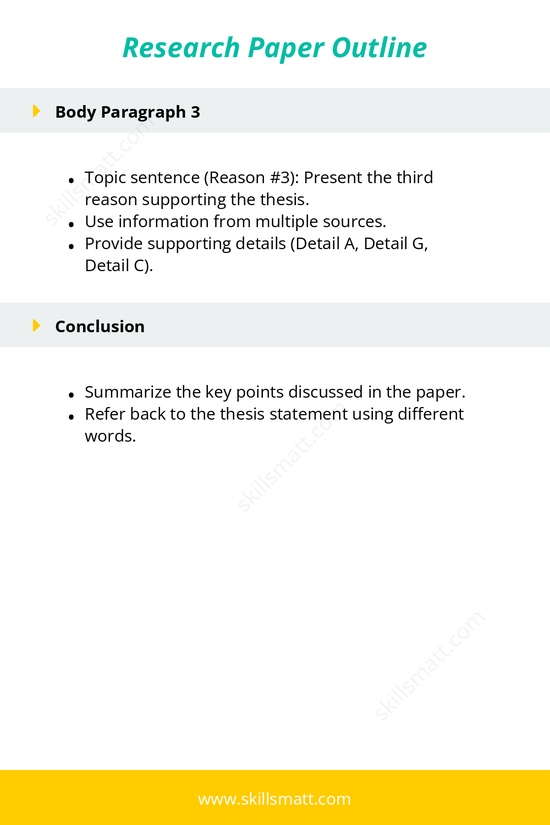 Structured outline for writing a research paper with a clear thesis and supporting evidence._Image 2