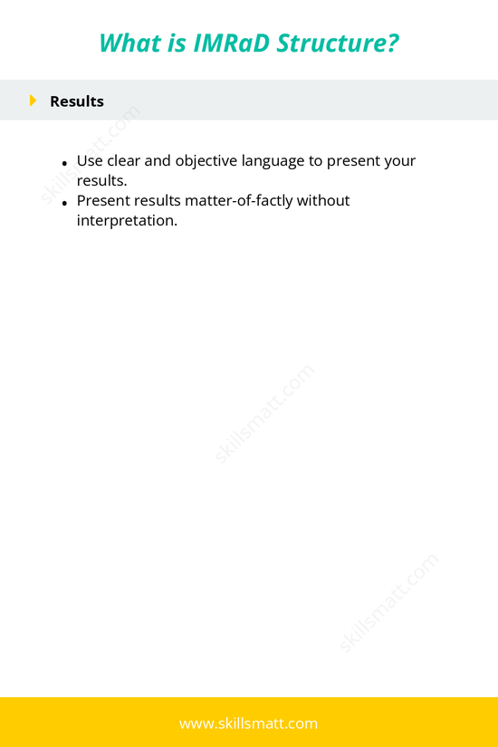 Learn about the IMRaD structure for organizing scientific research papers._Image 2
