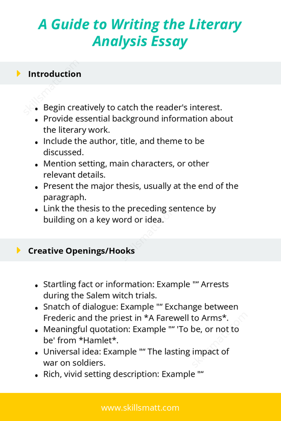 Step-by-step guide for crafting an impactful literary analysis essay._Image 1