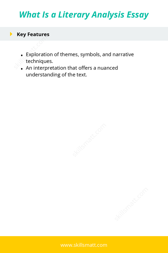 Overview of what a literary analysis essay entails and its purpose._Image 2