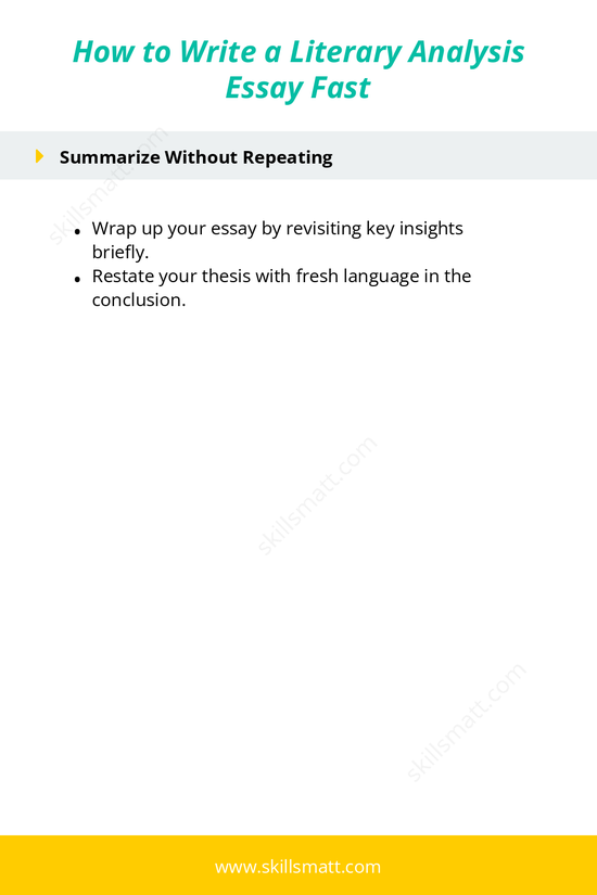 Effective strategies to quickly craft a literary analysis essay with depth and focus._Image 3