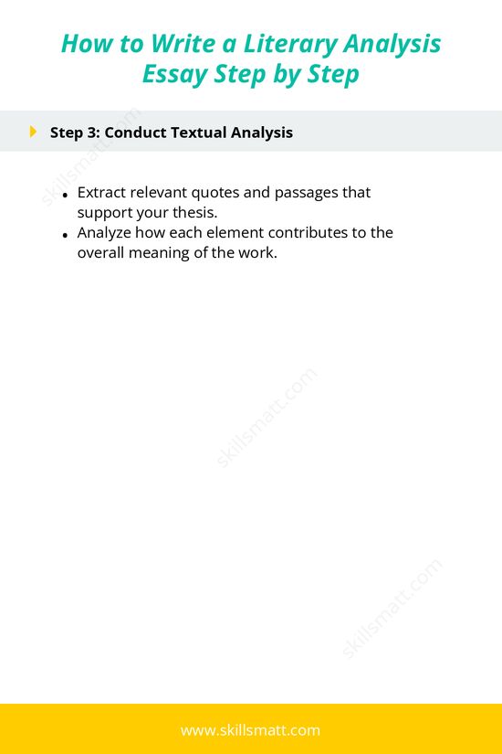 A step-by-step guide to crafting a literary analysis essay with clear and actionable steps._Image 2