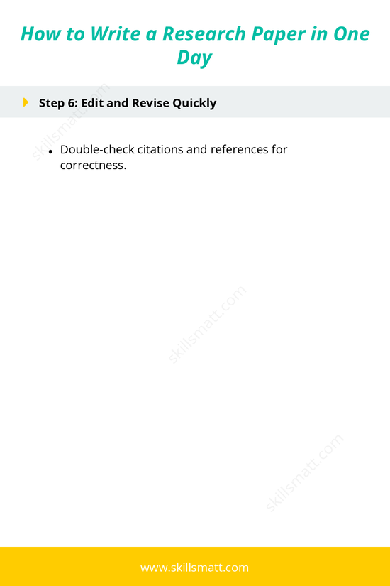 A quick guide on how to write a research paper in one day._Image 3