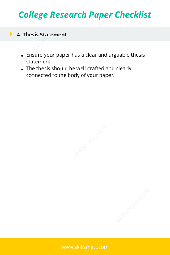 A checklist to ensure your college research paper meets all the requirements before submission._Image 2